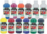 Sargent Art 22-2399 8-Ounce Acrylic Paint, 12 Piece Set (Pack of 2)