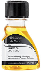 Winsor & Newton Artisan Water Mixable Mediums Linseed Oil, 75ml