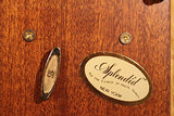 Birdseye Maple Matte finish Instrument Design Italian inlaid musical jewelry box with