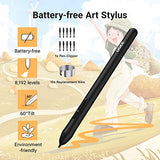 Wireless Graphics Drawing Tablet, UGEE S1060W Digital Drawing Pad with 12 Hot Keys, 10x6.3 inch Pen Tablet with 8192 Levels Battery-Free Stylus Support for Android Phone & Windows/Mac OS/Chrome OS