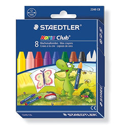 Staedtler Norris Club beeswax crayons 8 color set (japan import)
