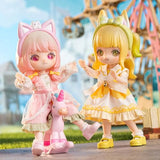 BEEMAI Liroro Summer Island Series 6PCs (Set of 6 No Repeat) 1/12 BJD Dolls Cute Figures Lolita Style Collectibles Birthday Gift