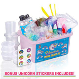 Unicorn Slime Kit for Girls - Slime Kits with Everything in One Box - Unicorn Poop Slime Kit with Unicorn Charms - Unicorn Toys for Girls