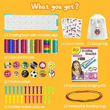 YEETIN Friendship Bracelet Making Kit for Girls 6-12 Years Old, Jewelry Loom Braid Bracelet Maker Craft Sets, 2021 Hottest Christmas Gifts Bracelets String Kit Comes with Unicorn Tattoo & Storage Bag