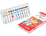 Acrylic Paint Set, 12 Colors x 12 ML, for Children, Art, act.