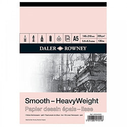 Daler Rowney Heavyweight Cartridge Pad 220gm A5 25 sheets