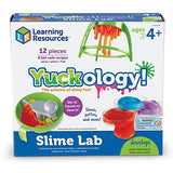 Learning Resources Yuckology Slime Science Set, Early Science Skills, DIY Slime, STEM Skills, Measurement, Color Mixing, Easter Basket Toy, Ages 4+