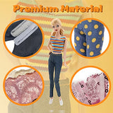 16 PCS Handmade Doll Clothes and Accessories for Barbie Including 6 Casual Wear Outfits ( 4 Tops 4 Pants and 2 Dress) and 10 Pair of Stylish Shoes in Random for 11.5 Inch Girl Dolls