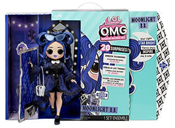 LOL Surprise OMG Moonlight B.B. Fashion Doll - Dress Up Doll Set with 20 Surprises for Girls and Kids 4+