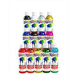 Colorations Classic Colors Liquid Watercolor Paint Classroom Supplies for Kids Arts and Crafts Variety Set (Pack of 13)