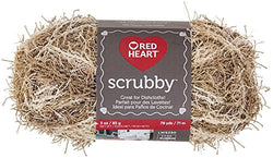 Red Heart Scrubby Yarn, Almond
