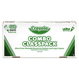 Crayola 523348 Classpack Crayons w/Markers, 8 Colors, 128 Each Crayons/Markers, 256/Box