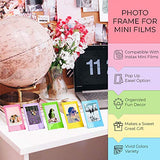 Fujifilm Instax Mini 11 Instant Camera + Instax Mini Twin Pack Film + Hanging Frames + Plastic Frames + Case + Close Up Filters - All Inclusive Bundle! (Sky Blue)