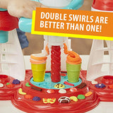 Play-Doh Kitchen Creations Ultimate Swirl Ice Cream Maker Play Food Set with 8 Non-Toxic Colors