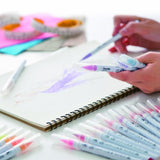 Kuretake Clean Color Real Brush Watercolour Brush Pens (Set Of 60 Colours)