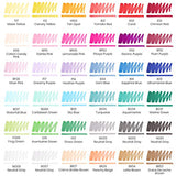 Arteza Art Alcohol Markers, Set of 36 Colors, Fashion Tones, Medium Chisel & Fine Tip, Art Supplies for Drawing & Sketching