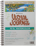 Strathmore STR-460-49 68 Sheet No.90 Watercolor Visual Journal, 9 by 12"