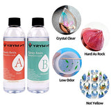 Epoxy Resin Kit for Beginners - 15.5 FL.OZ. Crystal Clear Casting and Coating Epoxy Resin for Jewelry Making, Art, Crafts, Tumblers, River Tables, UV Resistant, Easy Mix 1:1 Resin Epoxy Kit
