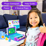 Plugo Tunes by PlayShifu - Piano Learning Kit Musical STEAM Toy for Ages 5-10 - Educational Music Instruments Gift for Boys & Girls (App Based)
