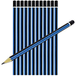 Emraw 2B Pencils Pack Bundle for Tests Exam Writing Drawing Sketching - Bulk Pack of 24 Pencil