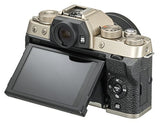 Fujifilm X-T100 Mirrorless Digital Camera, Champagne Gold (Body Only)