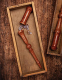 Compendium of Wooden Wand Making Techniques: Mastering the Enchanting Art of Carving, Turning, and Scrolling Wands (Fox Chapel Publishing) 20 Fantasy Designs, Step-by-Step Instructions, and Wood Guide