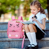 Girls Backpacks, Waterproof Cute Backpack for Kids Toddler Girl Preschool Bookbags Elementary School Bags (Large, A-Pink)