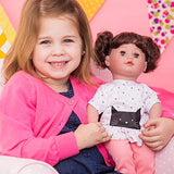Adora Interactive Doll, 15 inch My Cuddle & Coo Baby Kitty Kisses, 5-Touch Activated Features - Cries, Coos, Giggles, Kisses Back & Says Momma