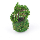 NWFashion Green Yellow Planter, Sueent Flower Pot, Moss Ball Planter (12CM, Green)