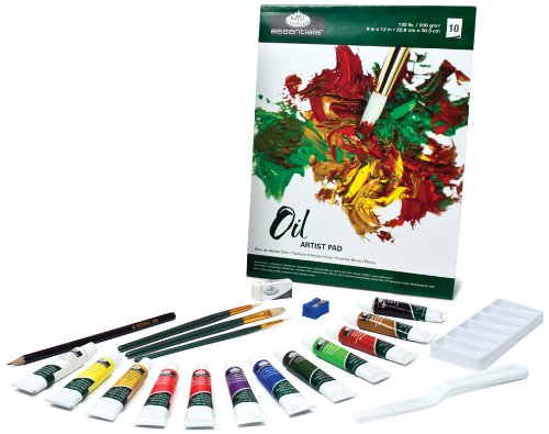 Royal & Langnickel Essentials 21 Piece Oil Painting Box Set