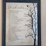 Baby Room Decorations for Boys Wall Desiderata Poem Magnetic Framed Art poem Wall Art Cute Wall Decorations for Living Room