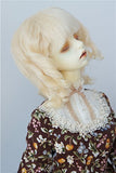 JD178 8-9inch 21-23CM Mohair Sausage Rolls BJD Wigs 1/3 SD Doll Accessories (Blond)