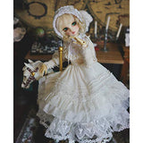 HMANE BJD Doll Clothes 1/4, Vintage Dress for 1/4 BJD Dolls - No Doll