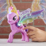 My Little Pony Toy Rainbow Wings Twilight Sparkle -- Purple Pony Figure with Lights and Moving Wings, Kids Ages 3 Years Old and Up