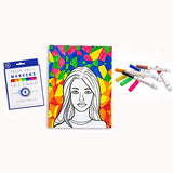 Color Swell Art Supplies Bulk Pack (12 Washable Markers, 12 Watercolor Paints, 12 Crayons) Perfect for Families, Classrooms, and Parties