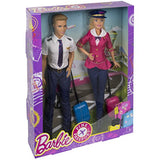 Barbie Careers Barbie and Ken Doll Pilots Giftset (2-Pack)