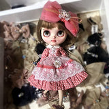 leoglint Blythe Doll Clothes, Dress Clothing for Blythe Doll 30 cm 1/6 Bjd Dolls Azone ICY Licca Doll