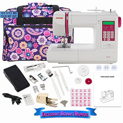 Janome DC5100 Computerized Sewing Machine with Bonus Bundle