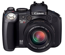 Canon PowerShot Pro Series S5 IS 8.0MP Digital Camera with 12x Optical Image Stabilized Zoom (OLD