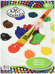 ROYAL BRUSH RTN-124 40 Sheets Palette Artist Pad 9"x12"-40 Sheets
