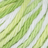 Lily Sugar 'N Cream  The Original Ombre Yarn - (4) Medium Gauge 100% Cotton - 2 oz -  Key Lime Pie  -  Machine Wash & Dry