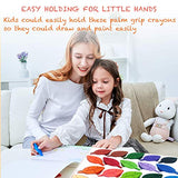 Washable Crayons for Toddlers, Kids and Children, Non-Toxic Toddler Crayons, Easy to Grab for 1,2,3 Year Olds, 25 color