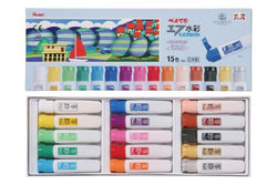 Pentel paint F watercolor WFC2-15 poly tube containing 15 colors