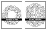 100 Flowers: An Adult Coloring Book with Bouquets, Wreaths, Swirls, Patterns, Decorations, Inspirational Designs, and Much More!