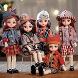 Bjd Dolls,Mini Doll for Dollhouse,1/6 Dollhouse Dolls,11.8 Inch Bjd for Girls,Smart Tiny Doll,Western Horoscopes Doll for Kids,S5