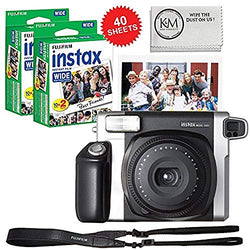 Fujifilm INSTAX Wide 300 Camera and 2 x Instax Wide Film Twin Pack - 40 Sheets