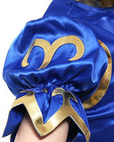 miccostumes Women's Chun Li Cosplay Costume Medium Blue and White