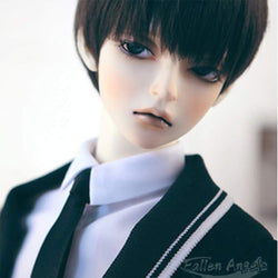 Handsome 1/3 SD BJD Male Doll 70 cm 19 Ball Joints SD RS New Evan Dolls Surprise Gift with All Clothes Shoes Wig,A