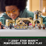 LEGO Star Wars Boba Fett’s Throne Room 75326 Building Kit for Kids Aged 9 and Up, Featuring a Buildable Palace Model and 7 Star Wars: The Book of Boba Fett Characters (732 Pieces)