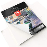 Arteza 9X12" Watercolor Pad, 14 Sheets (140lb/300gsm), 100% Cotton, Double-Sided, Cold-Pressed, Acid-Free Paper, Art Supplies for Watercolor Techniques and Mixed Media